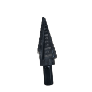 Milwaukee 3/16 in. - 7/8 in. #4 Black Oxide Step Drill Bit (12-Steps)