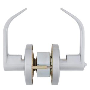 Universal Hardware Heavy Duty Commercial Entry Curved Lever Satin Chrome Grade 2