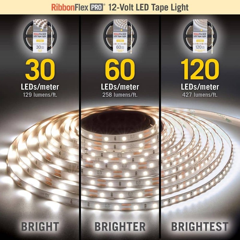 Armacost Lighting 16.4 ft. LED Tape Light 60 LEDs/m Soft Bright White 3000K - Image 8