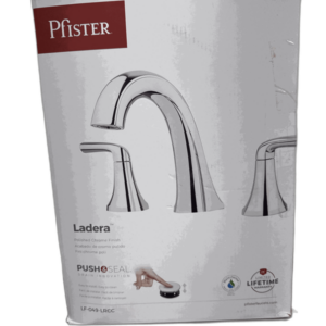 Pfister Ladera 8 in. Widespread Double Handle Bathroom Faucet in Polished Chrome
