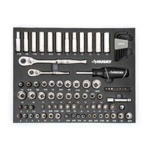 Husky Mechanics Tool Set in EVA Foam (94-Piece)