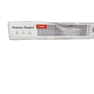 American Standard Cadet Round Antimicrobial Toilet Seat in White