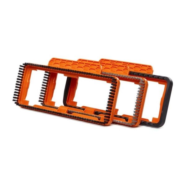 RIDGID NXT Utility Nozzle Shoe Kit Rubber Bristle Attachments DA1709 MAX2509