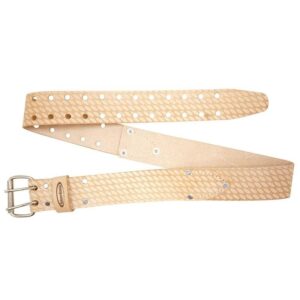 McGuire-Nicholas 2 in. Leather Work Belt in Saddle Leather