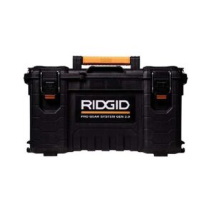 RIDGID 22 in. Pro Gear System Gen 2.0 Stackable Tool Box Storage Heavy Duty