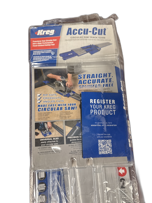 Kreg 50 in. Accu-Cut Aluminum Circular Saw Track