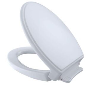 TOTO Traditional Elongated SoftClose Toilet Seat in Cotton White