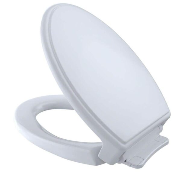TOTO Traditional Elongated SoftClose Toilet Seat in Cotton White
