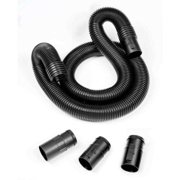 RIDGID 2-1/2 in. x 7 ft. DUAL-FLEX Locking Vacuum Hose Kit Accessory Shop Vacuum