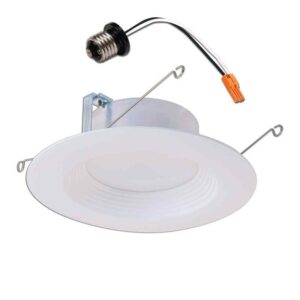 HALO 5 in. and 6 in. 3000K Integrated LED Recessed Retrofit Downlight Trim, 90