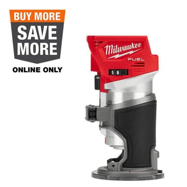 Milwaukee M18 FUEL 18V Lithium-Ion Brushless Cordless Compact Router (Tool-Only)