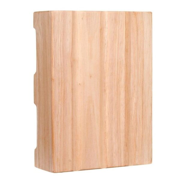 CRAFTMADE Wired 2-Note Doorbell Chime, Single-Note, Unfinished Oak