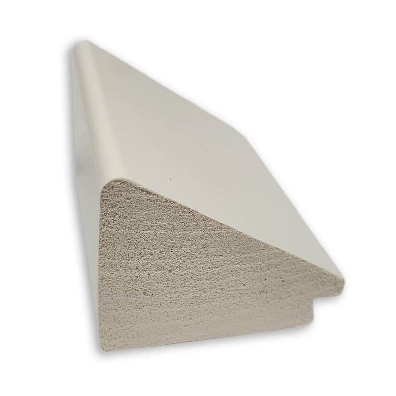Amanti Art Wedge White 20 in. H x 24 in. W Framed Wall Mirror - Image 151