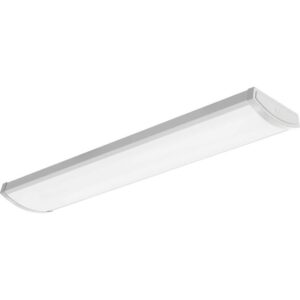 Lithonia Lighting 4 ft 40W LED Dimmable White Fixture 4000K 4000/6000 Lumens