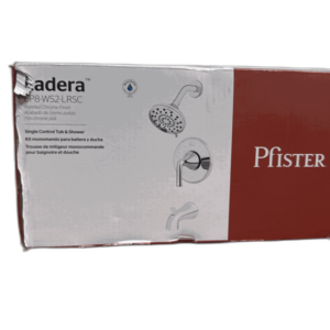 Pfister Ladera Tub and Shower Faucet Polished Chrome 3-Spray w/ Valve