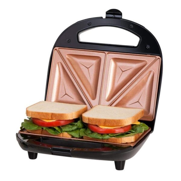 Gotham Steel Ti-Ceramic Black Non-Stick Sandwich Maker