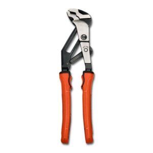 Crescent 8 in. Z2 Auto-Bite V-Jaw Tongue & Groove Pliers with Dual Material Grip