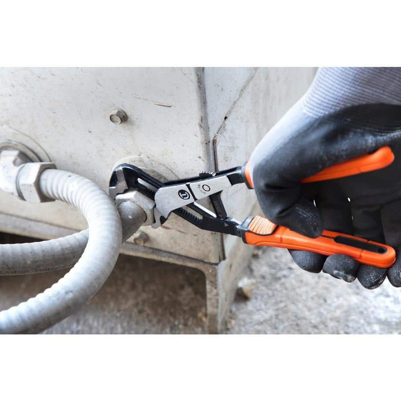 Crescent 8 in. Z2 Auto-Bite V-Jaw Tongue & Groove Pliers with Dual Material Grip - Image 215