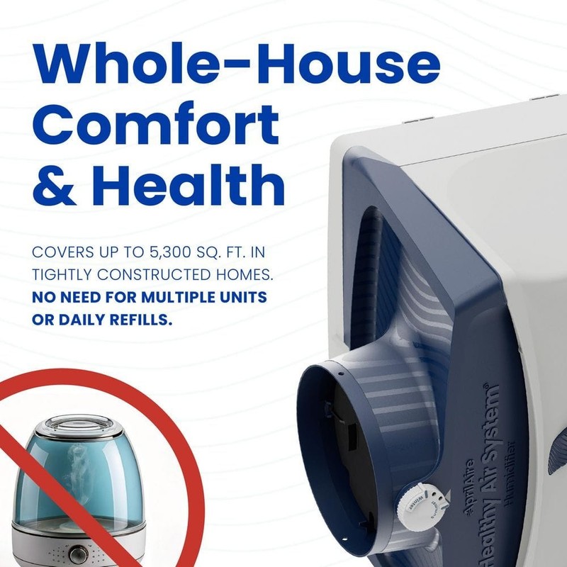 AprilAire 620M Humidifier 18 Gal/Day, Water Saving, Manual, 5,300 sq. ft. - Image 12