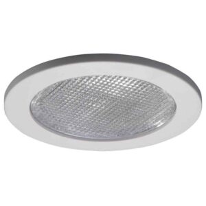 HALO 951 Series 4 in. White Recessed Ceiling Light with Lensed Shower Trim