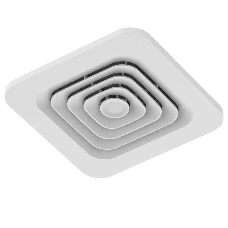 Commercial Electric 50 CFM Ceiling Bathroom Exhaust Fan, Room Side Mount ENERGY - Image 3
