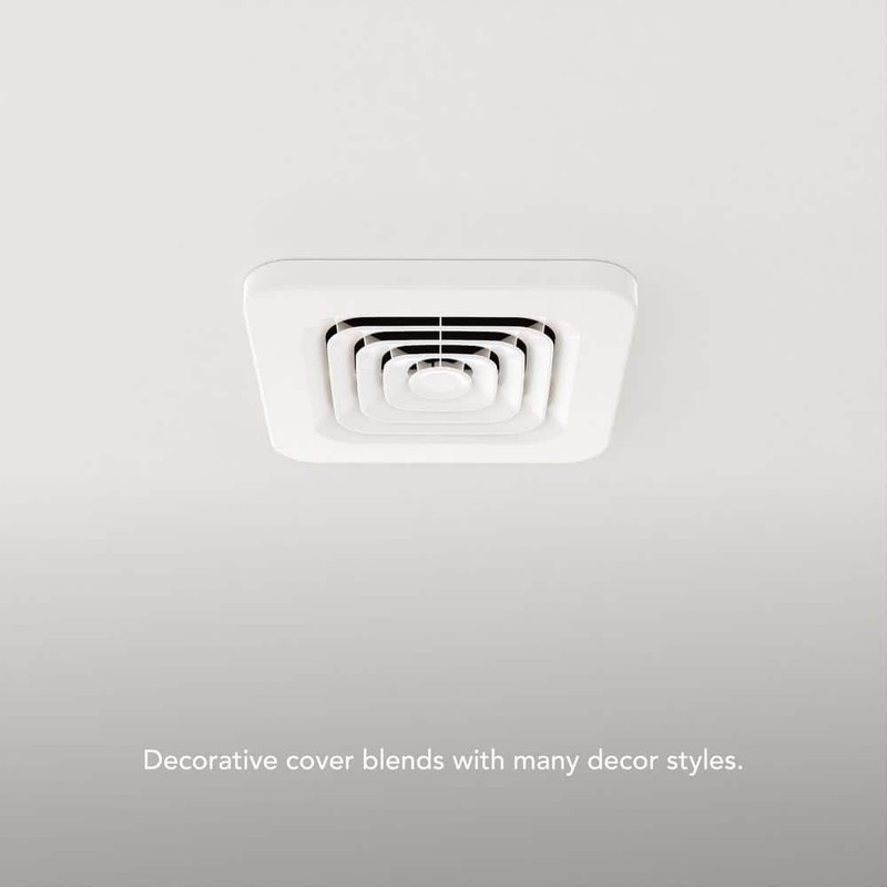 Commercial Electric 50 CFM Ceiling Bathroom Exhaust Fan, Room Side Mount ENERGY - Image 7
