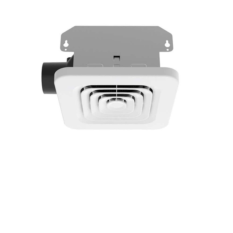 Commercial Electric 50 CFM Ceiling Bathroom Exhaust Fan, Room Side Mount ENERGY - Image 10