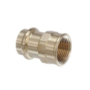 Viega ProPress 1/2 in. Press x 1/2 in. FPT Zero-Lead Bronze Adapter