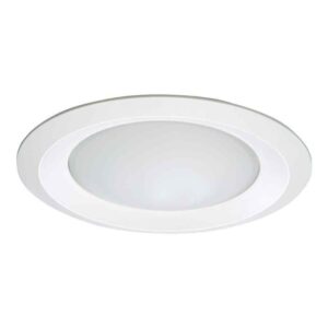 HALO E26 Series 6 in.White Recessed Ceiling Light Fixture Wet Rated Shower Light