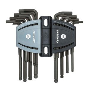 Husky Ball End Hex Set, SAE/MM (26-Piece)