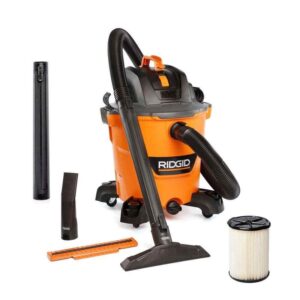 RIDGID 12 Gallon 5.0 Peak HP NXT Shop Vacuum Wet Dry Vac w/General Debris Filter