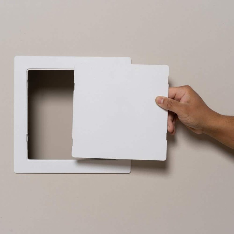 Oatey 8 in. x 8 in. Polystyrene Wall Access Panel - Image 7