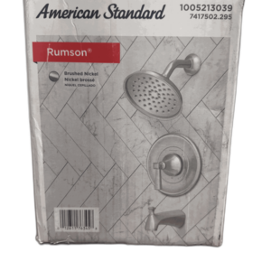 American Standard Rumson Tub and Shower Faucet Brushed Nickel w/ Valve