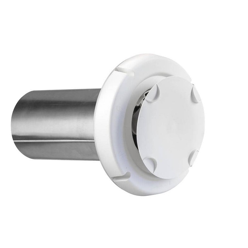 Everbilt 4 in. Spring Loaded Exhaust Hood in White - Image 6