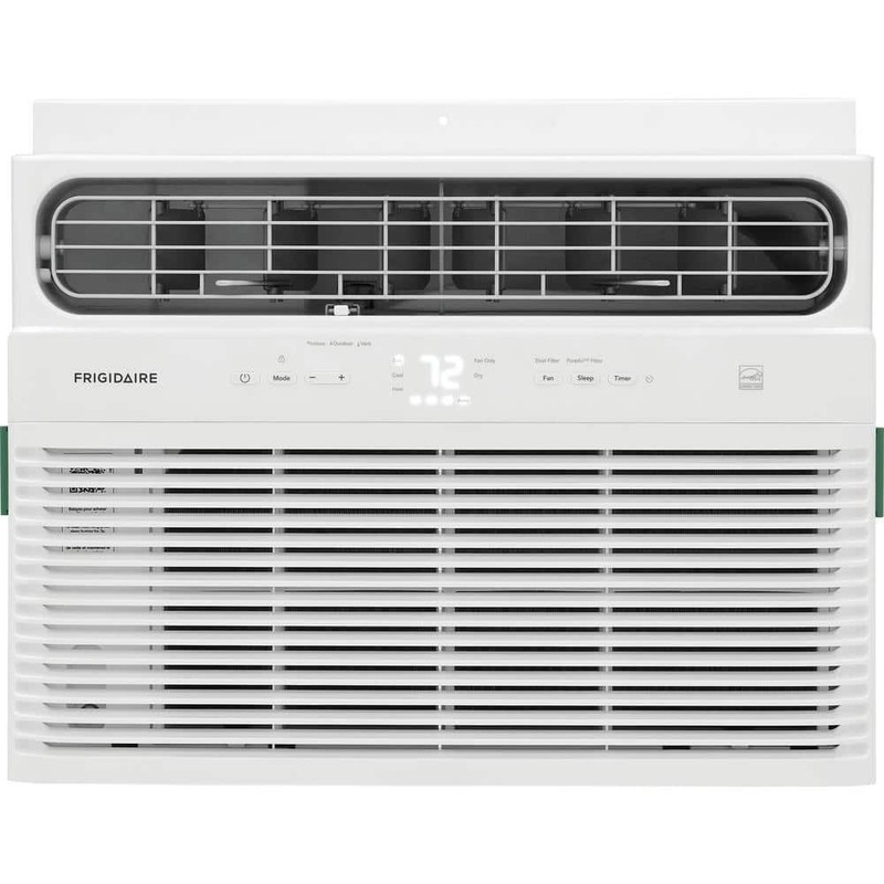 Frigidaire 8000 BTU Window Air Conditioner Heater 350 sq. ft. Remote White 115V