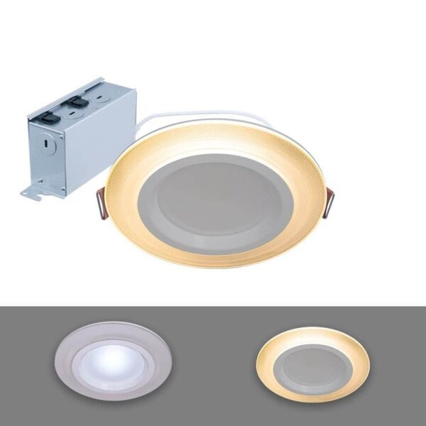 HALO 6 in. RL Night Light, 1000-Lumens, Selectable CCT, D2W DM