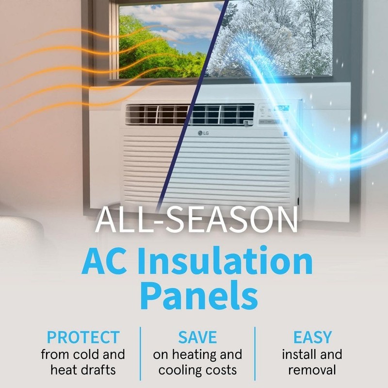 Breeze Stop 36 in X 18 in Insulation Kit for Window Air Conditioner - Image 8