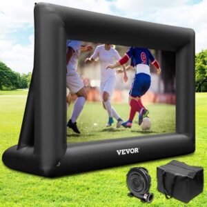 VEVOR 24 ft. Inflatable Movie Screen with 360-Watt Air Blower