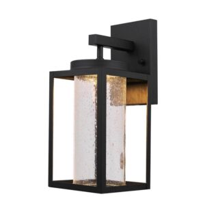 Globe Electric Capulet Black Modern LED 1-Light Wall Sconce