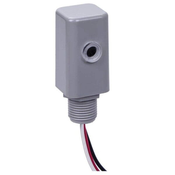 Intermatic 1,000W LED/Incandescent Stem Mount Photocontrol, Gray