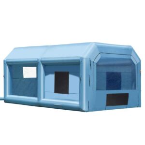 VEVOR Inflatable Spray Booth, 21ft x 13.5ft x 9.8ft, 1100W Blower
