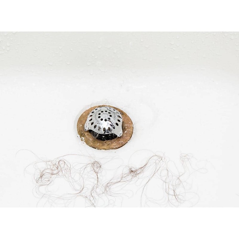 TubShroom 1.25 in. - 2 in. Bathtub Drain Protector Hair Catcher Stainless Steel - Image 7
