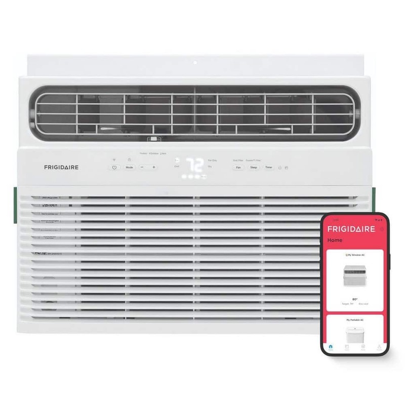 Frigidaire 12,000 BTU Window Air Conditioner 550 sq. ft. WiFi Remote White 115V