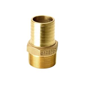 Everbilt 1-1/4 in. MPT x 1-1/4 in. Insert Brass Male Adapter