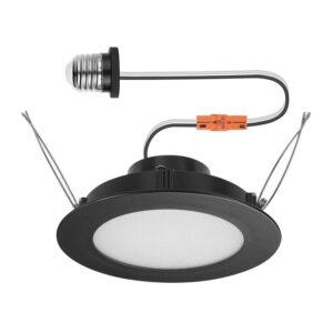 Commercial Electric 6 in. Ultraslim LED Dimmable Recessed Light, Black