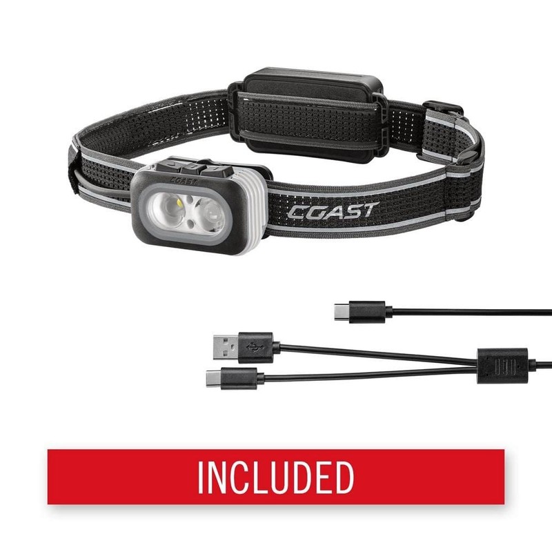 Coast RL22R 1000 Lumens Rechargeable Battery LED Power Headlamp - Image 11