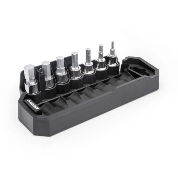 Husky BITE 3/8 in. Drive Metric Bit Socket Set (7-Piece) MISSING 2 PIECES