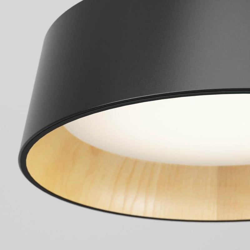 Artika Alton 43W LED Black 5 CCT Modern Hanging Pendant Chandelier Fixture - Image 5