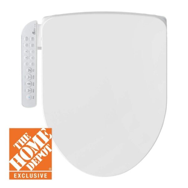 BIO BIDET HD-7000 Electric Bidet Seat Round White Fusion Heating Technology