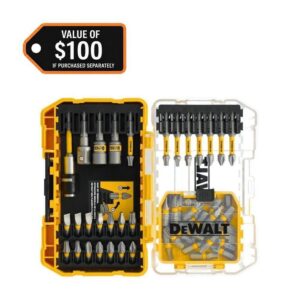DEWALT MAXFIT ULTRA 1/4 in. Hex Steel Screwdriving Bit Set (50-Piece)